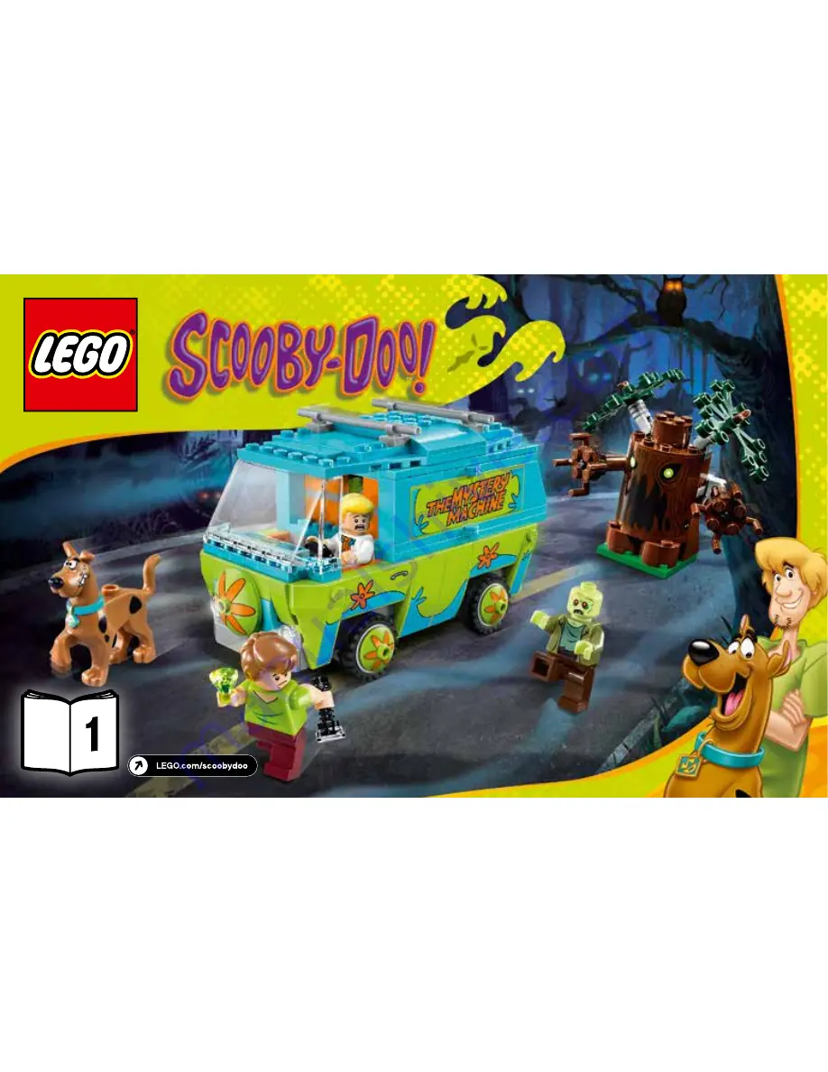 LEGO SCOOBY-DOO 75902 Building Instructions Download Page 1