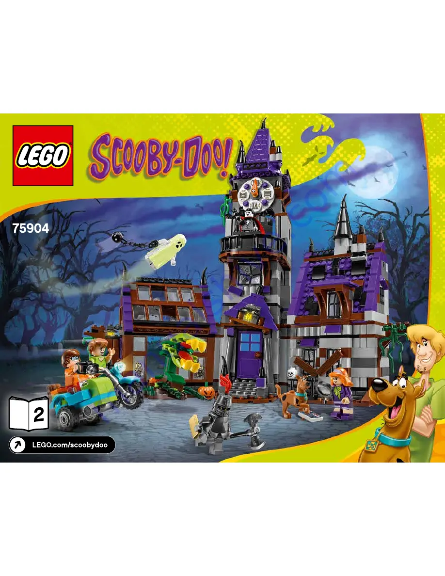 LEGO SCOOBY-DOO 75904 Building Instructions Download Page 1