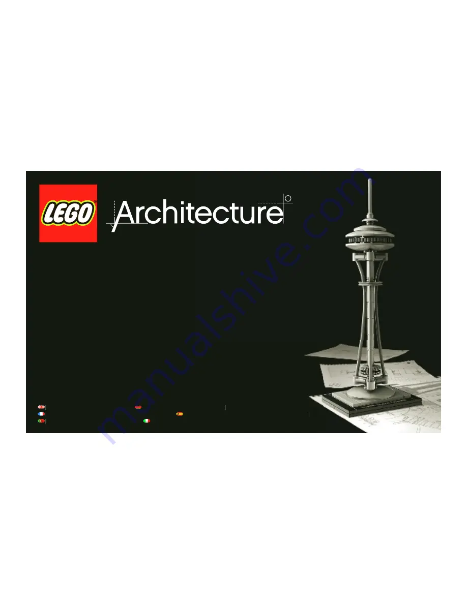 LEGO Seattle Space Needle Instructions Manual Download Page 1