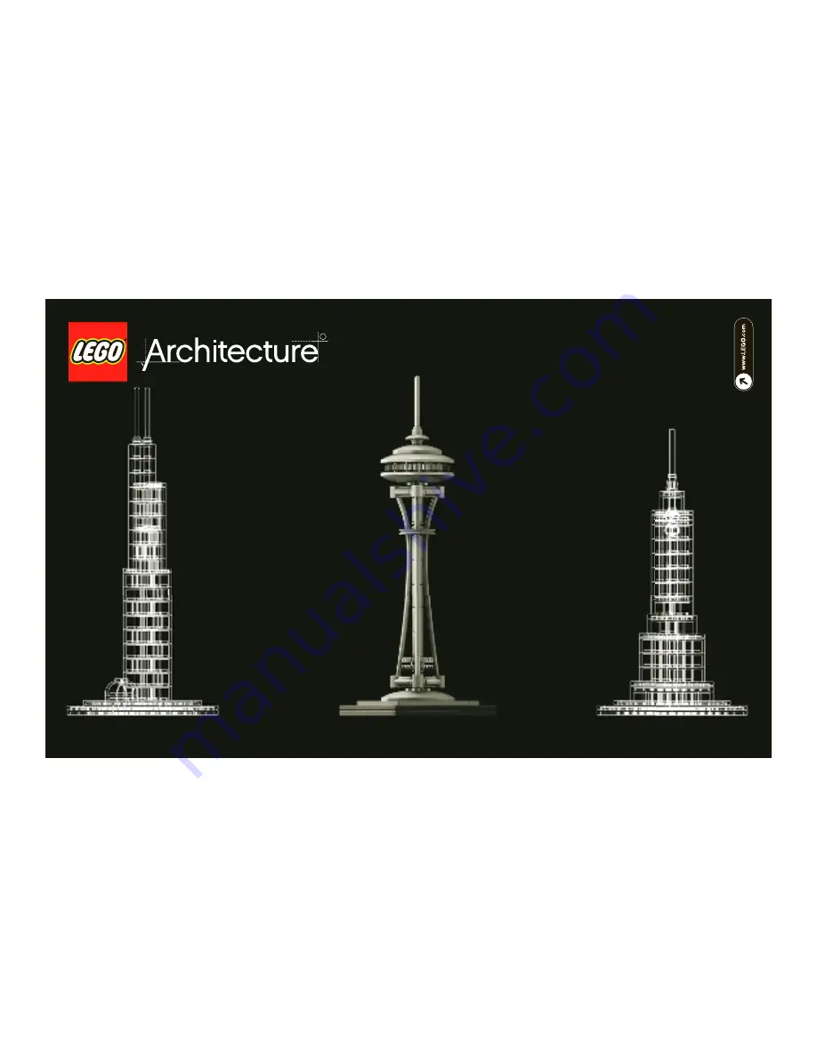 LEGO Seattle Space Needle Instructions Manual Download Page 20