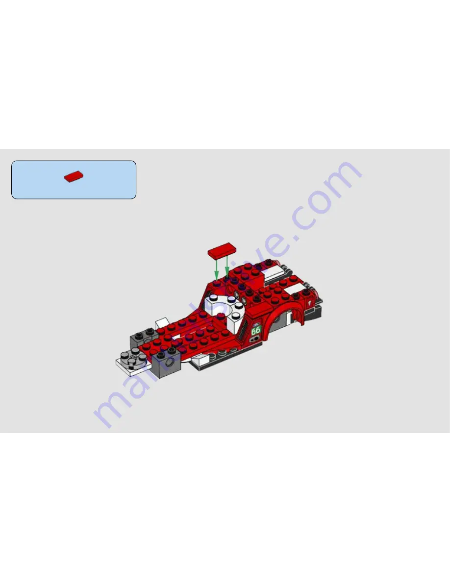 LEGO SPEED CHAMPIONS 75881 Instructions Manual Download Page 22