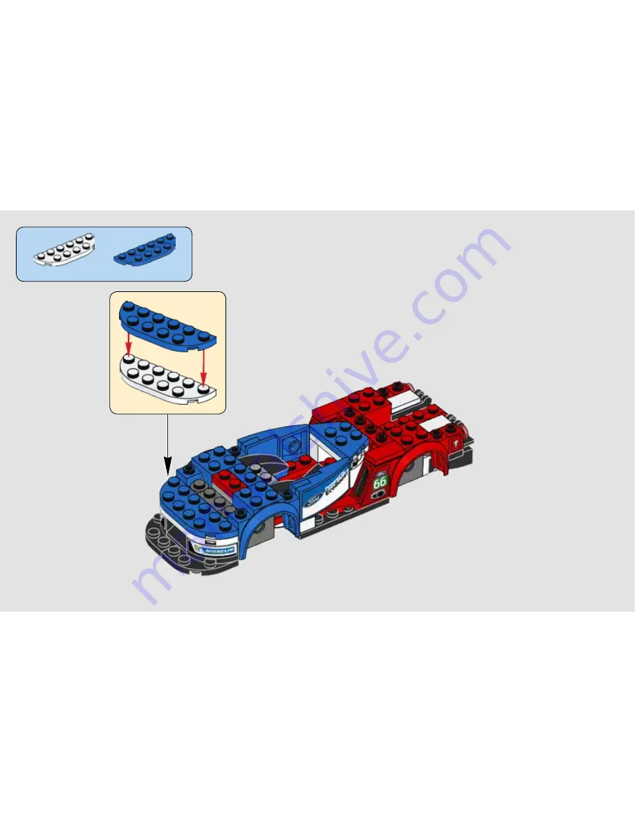 LEGO SPEED CHAMPIONS 75881 Скачать руководство пользователя страница 36