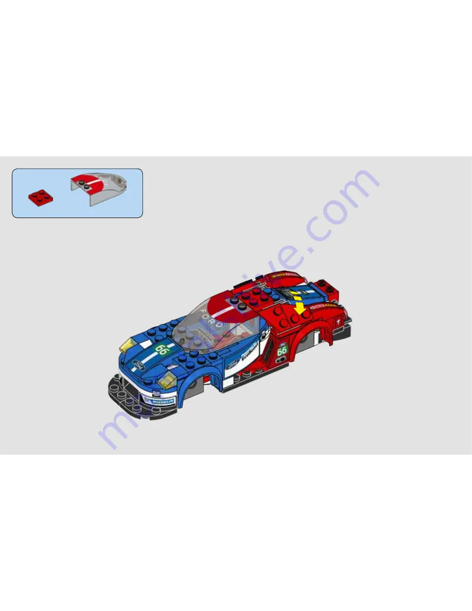 LEGO SPEED CHAMPIONS 75881 Скачать руководство пользователя страница 48