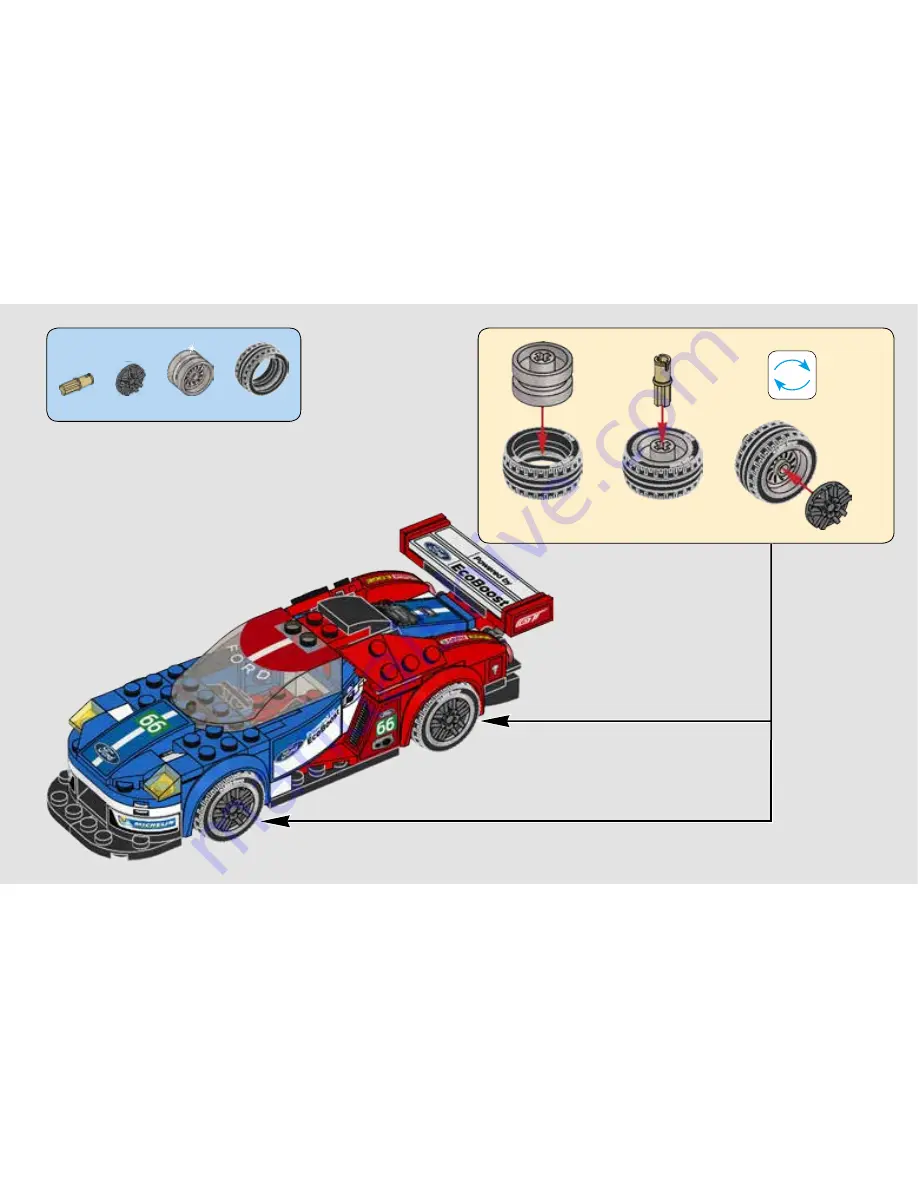 LEGO SPEED CHAMPIONS 75881 Скачать руководство пользователя страница 53