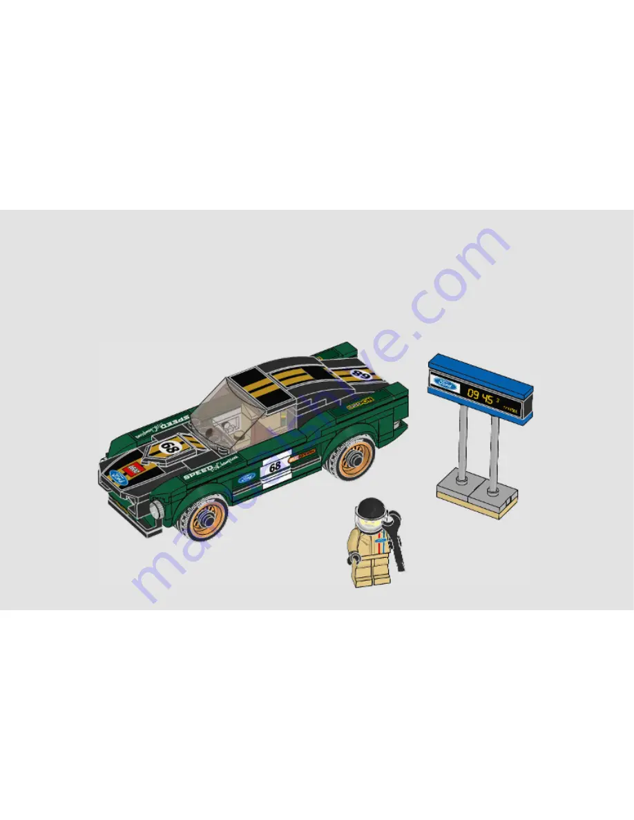 LEGO Speed Champions Series 75884 Скачать руководство пользователя страница 55