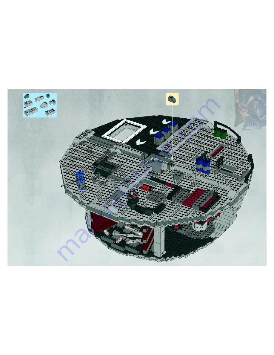 LEGO star wars 10188 Instructions Manual Download Page 113