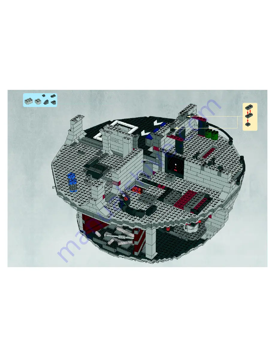 LEGO star wars 10188 Instructions Manual Download Page 127