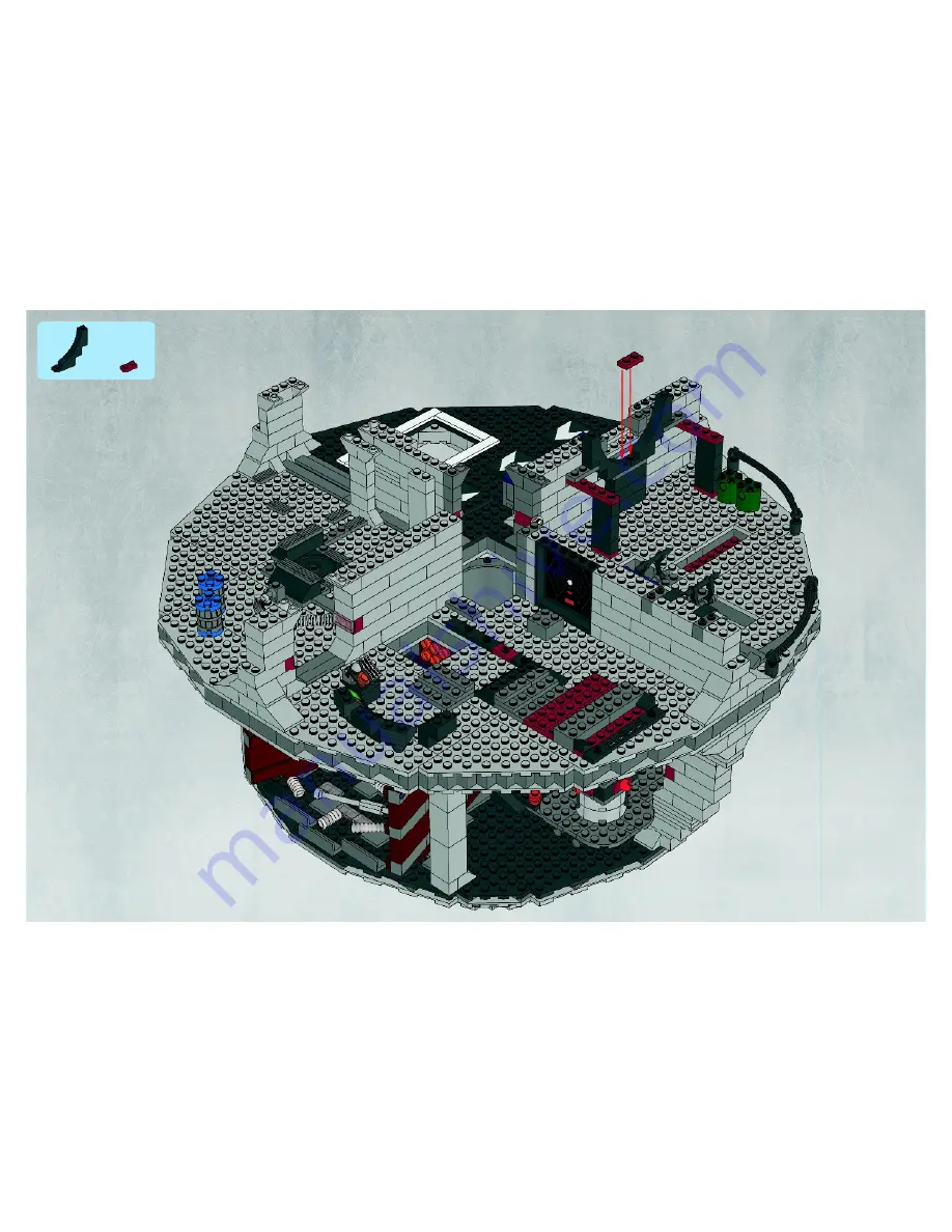 LEGO star wars 10188 Instructions Manual Download Page 128