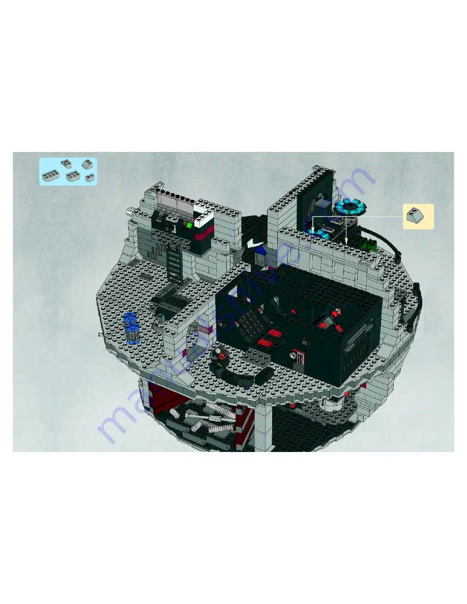 LEGO star wars 10188 Instructions Manual Download Page 187