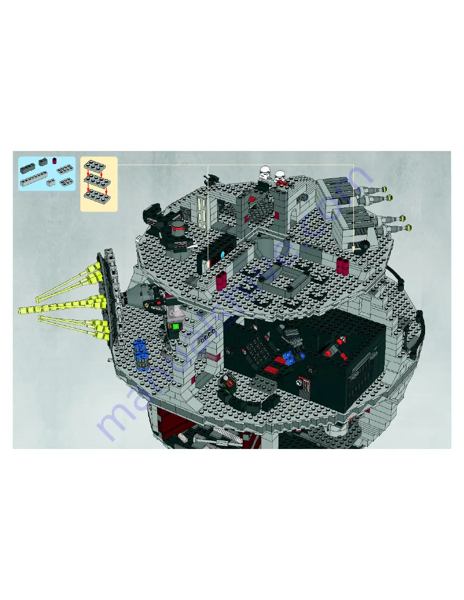 LEGO star wars 10188 Instructions Manual Download Page 244