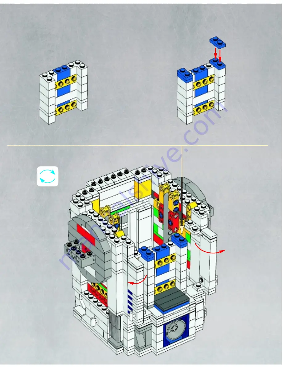 LEGO Star Wars 10225 Assembly Instructions Manual Download Page 52