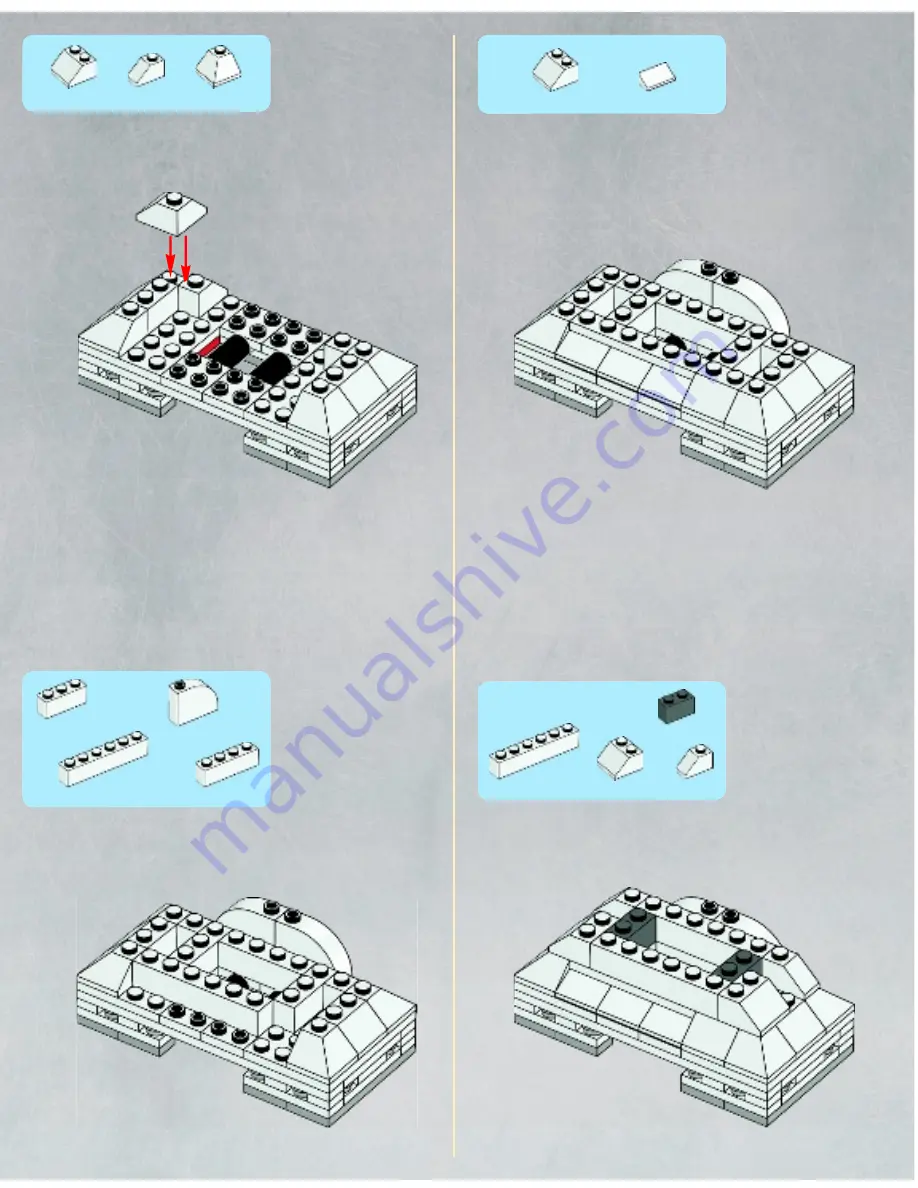 LEGO Star Wars 10225 Assembly Instructions Manual Download Page 144