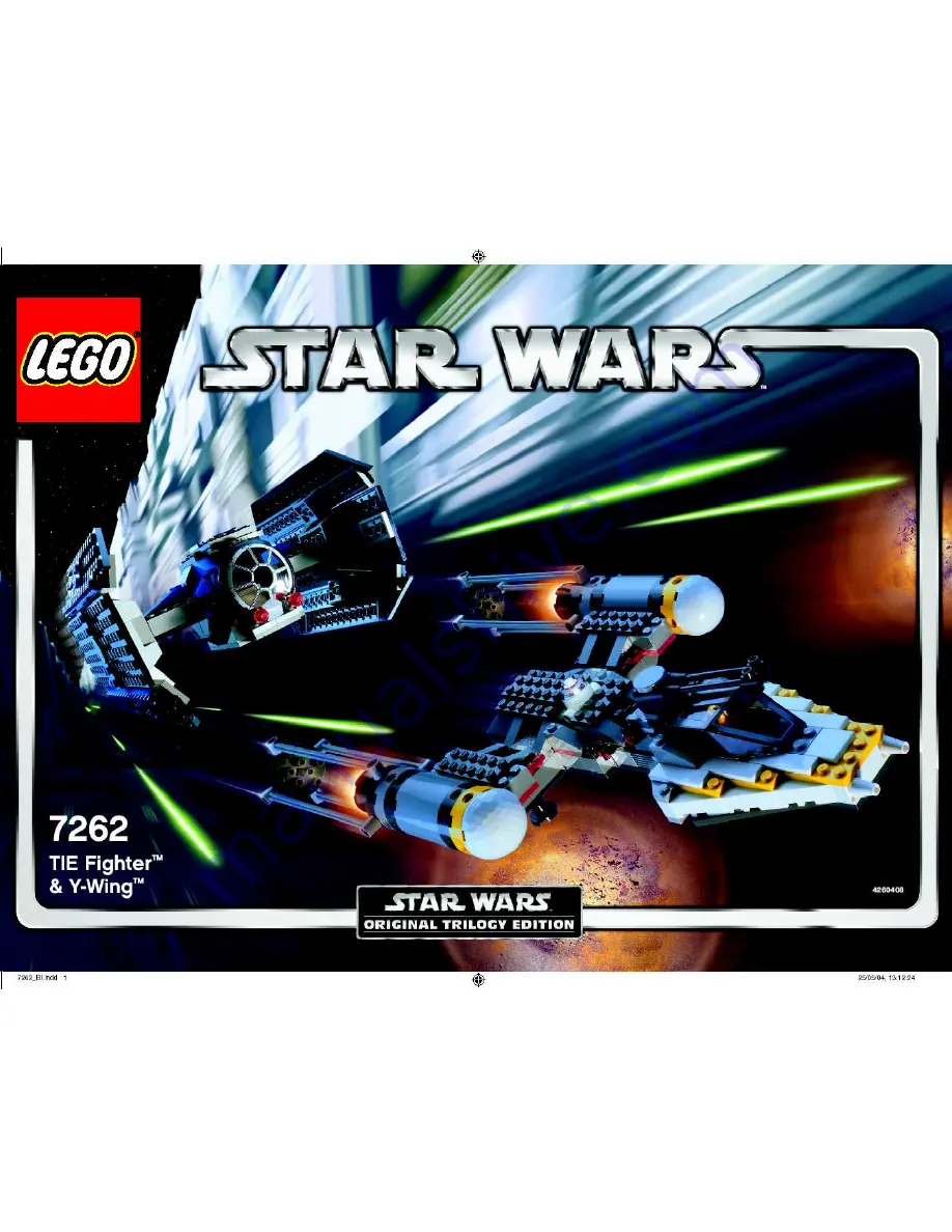 LEGO Star wars 7262 Скачать руководство пользователя страница 1