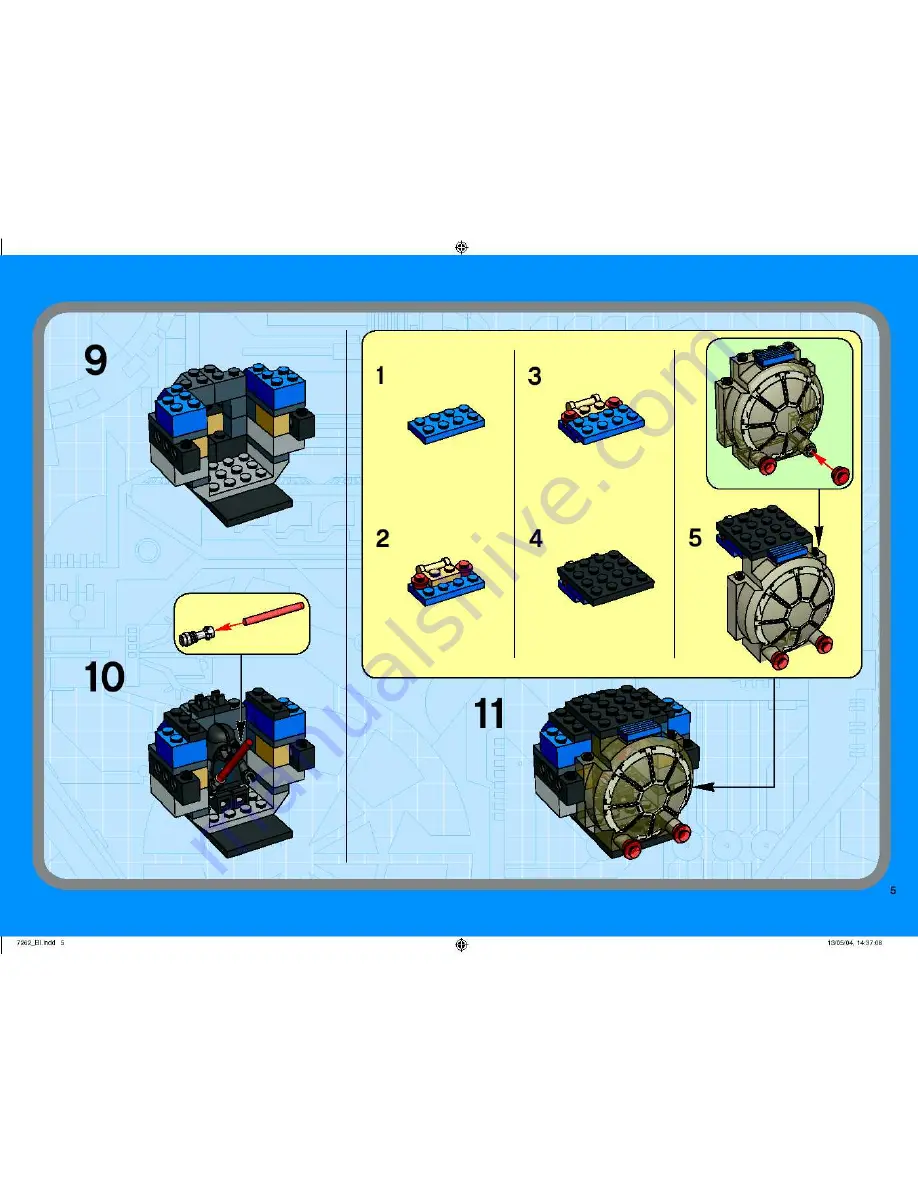 LEGO Star wars 7262 Скачать руководство пользователя страница 5