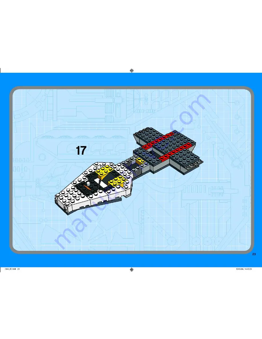 LEGO Star wars 7262 Assembly Manual Download Page 23