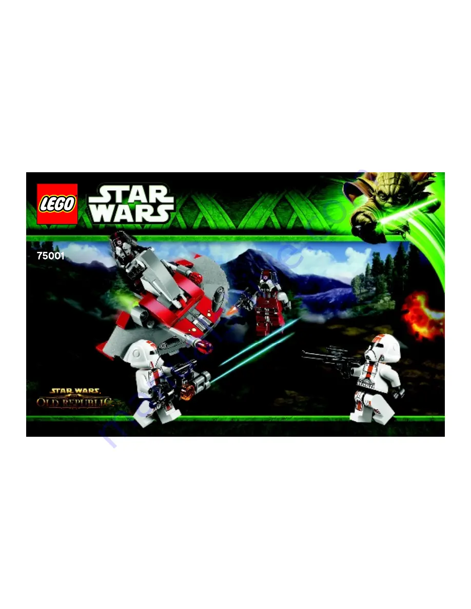 LEGO Star Wars 75001 Instructions Manual Download Page 1