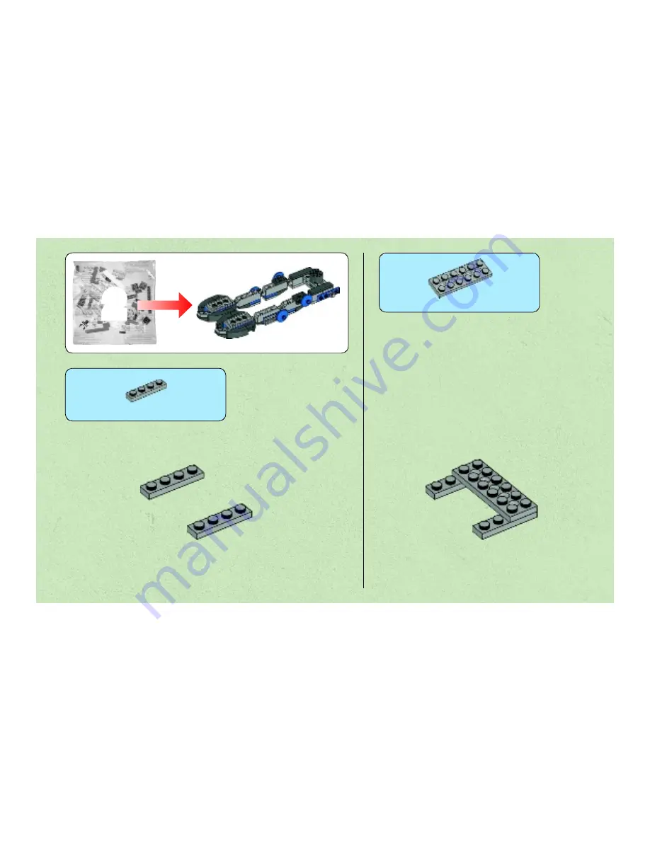 LEGO Star Wars 75002 Assembly Instructions Manual Download Page 17