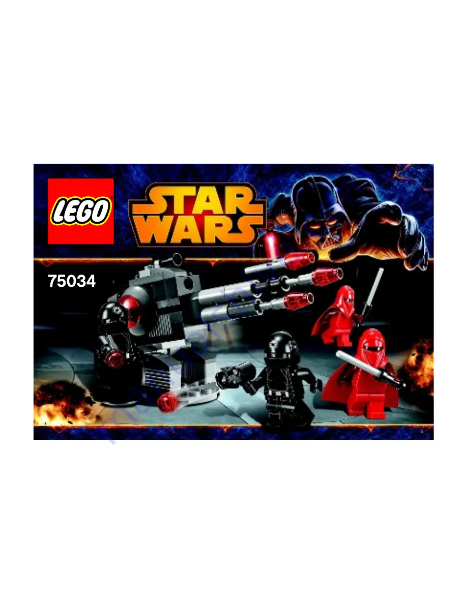 LEGO Star wars 75034 Instructions Manual Download Page 1