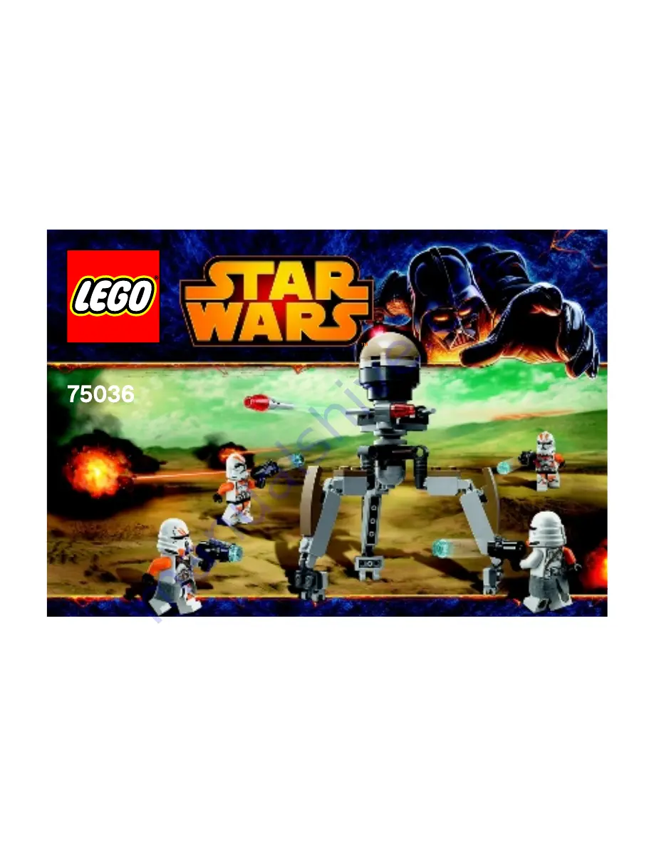 LEGO Star Wars 75036 Instructions Manual Download Page 1