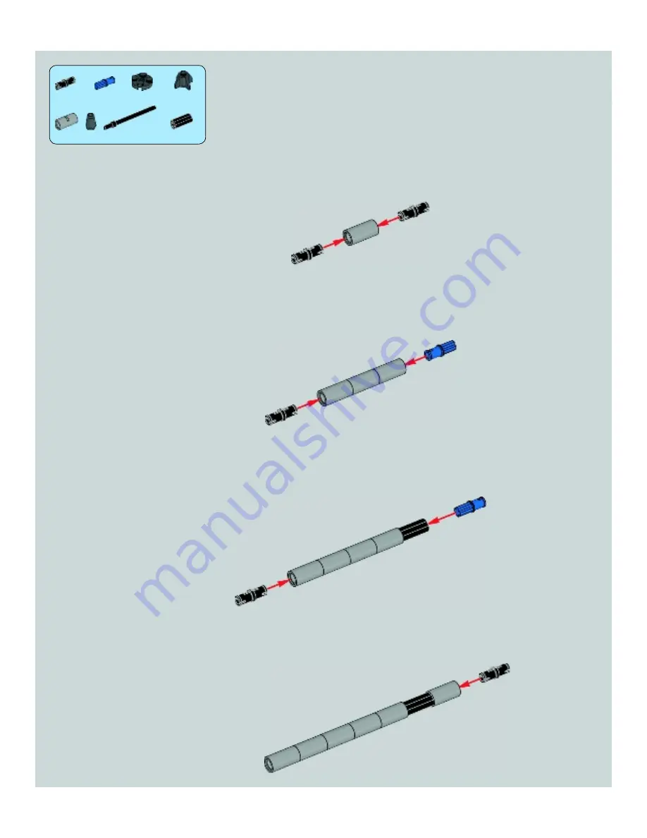 LEGO Star wars 75043 Assembly Instructions Manual Download Page 18
