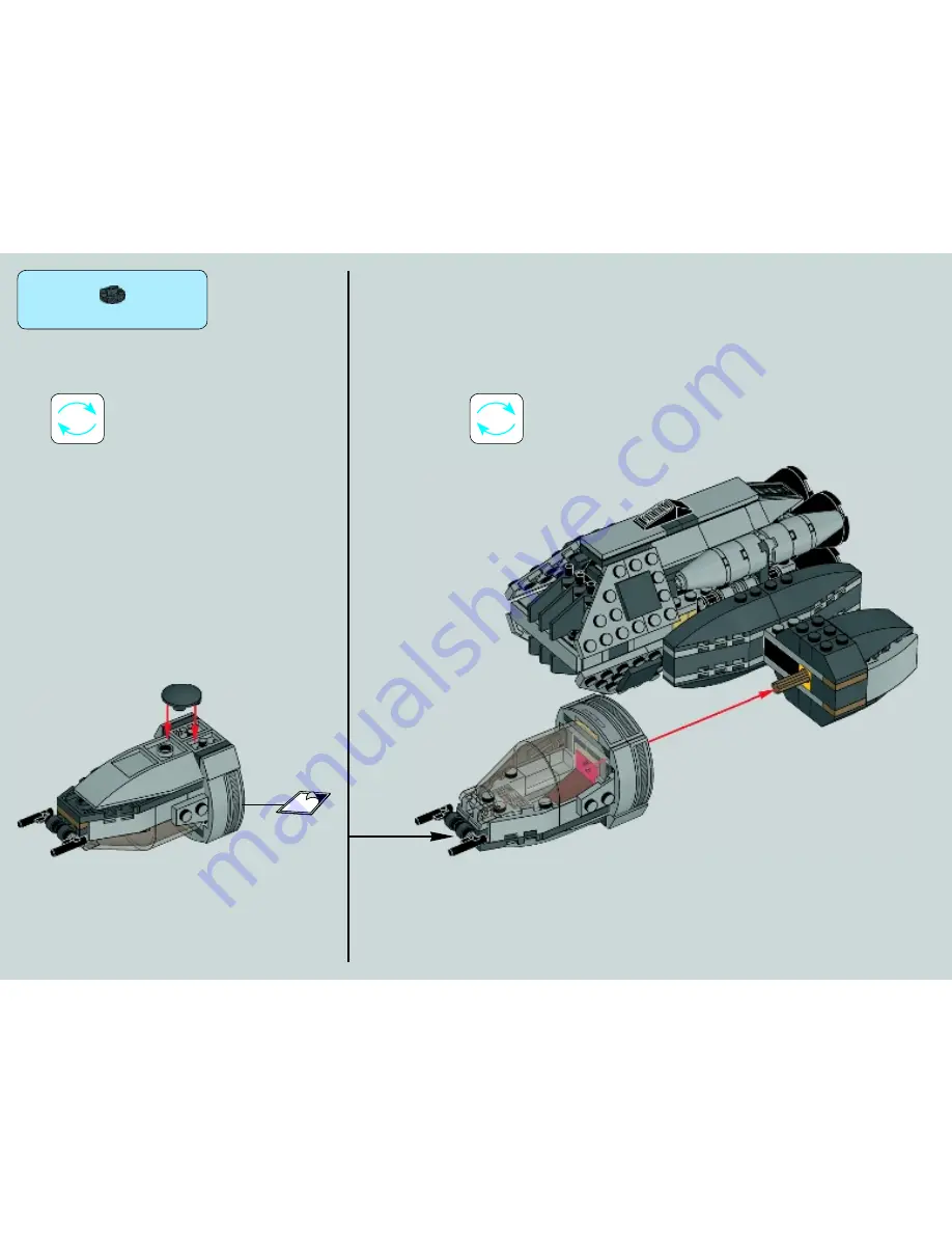 LEGO Star Wars 75050 Building Instructions Download Page 34