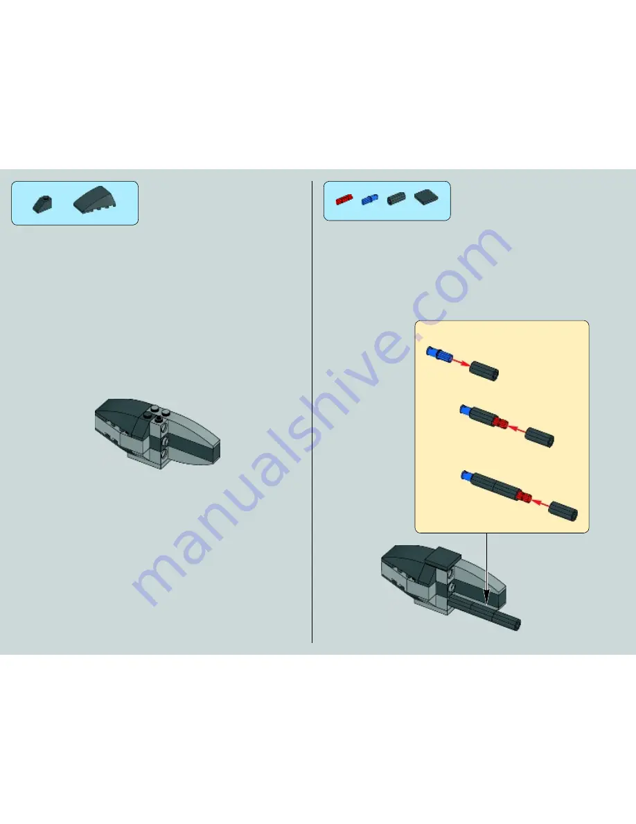 LEGO Star Wars 75050 Building Instructions Download Page 48