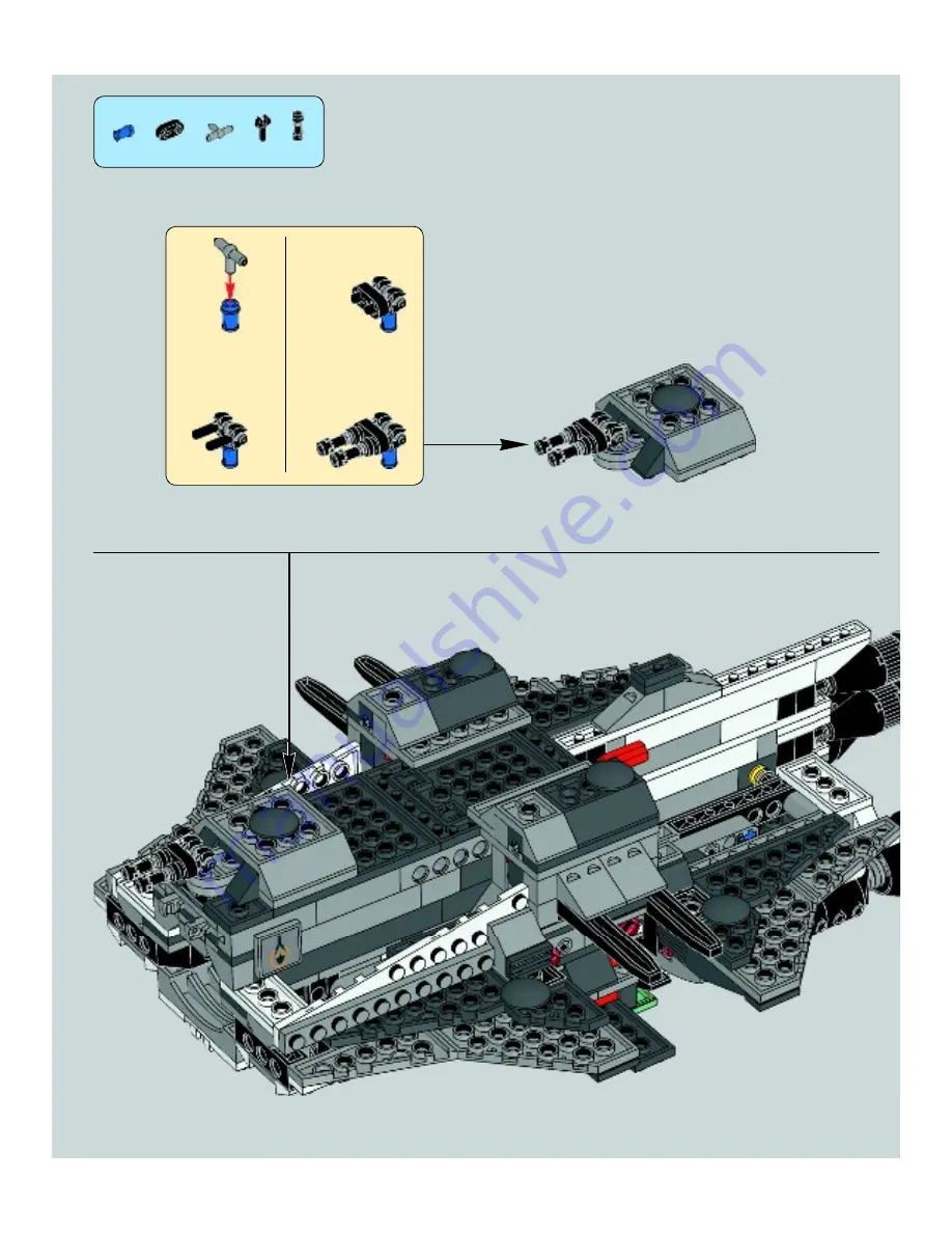 LEGO STAR WARS 75053 Building Instructions Download Page 21