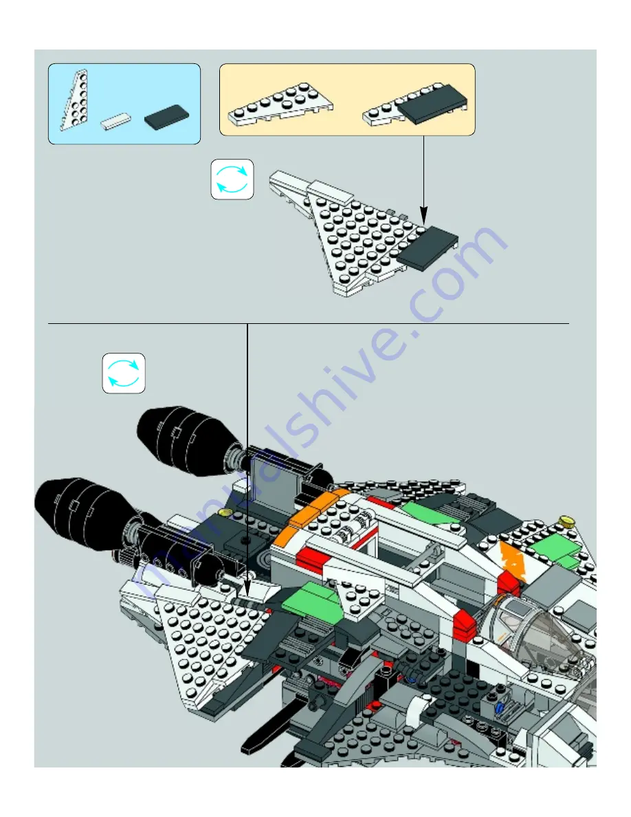 LEGO STAR WARS 75053 Скачать руководство пользователя страница 36