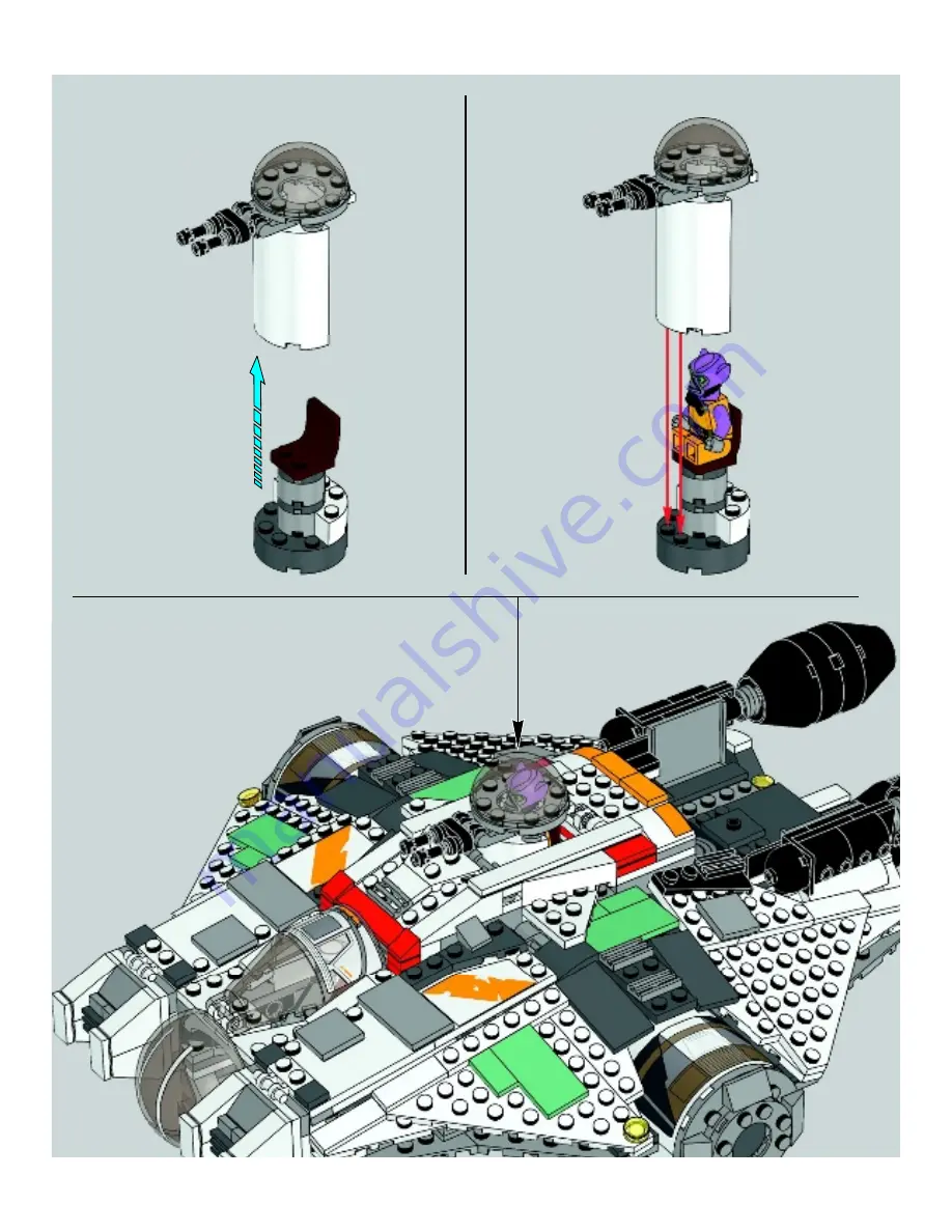 LEGO STAR WARS 75053 Скачать руководство пользователя страница 52