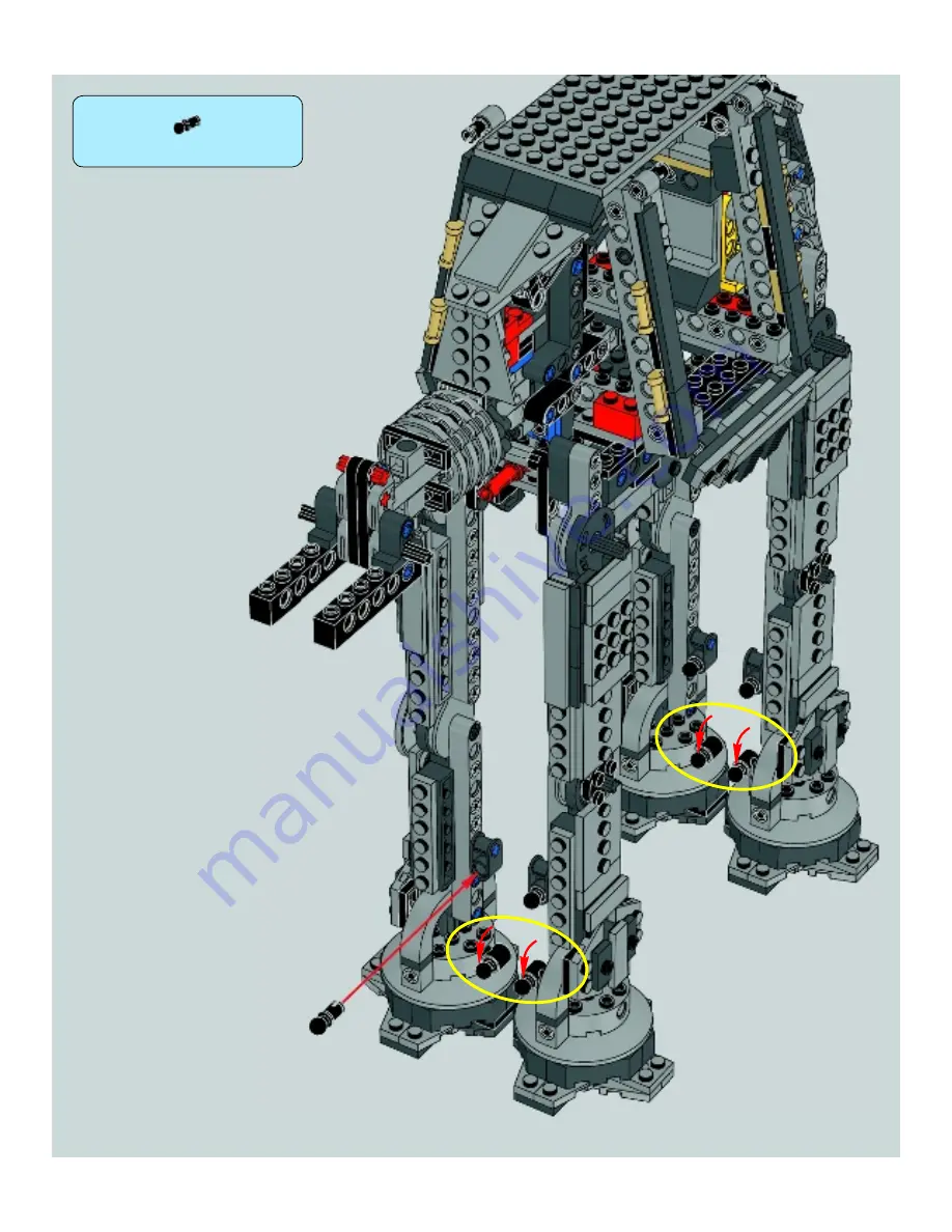 LEGO Star Wars 75054 Скачать руководство пользователя страница 12