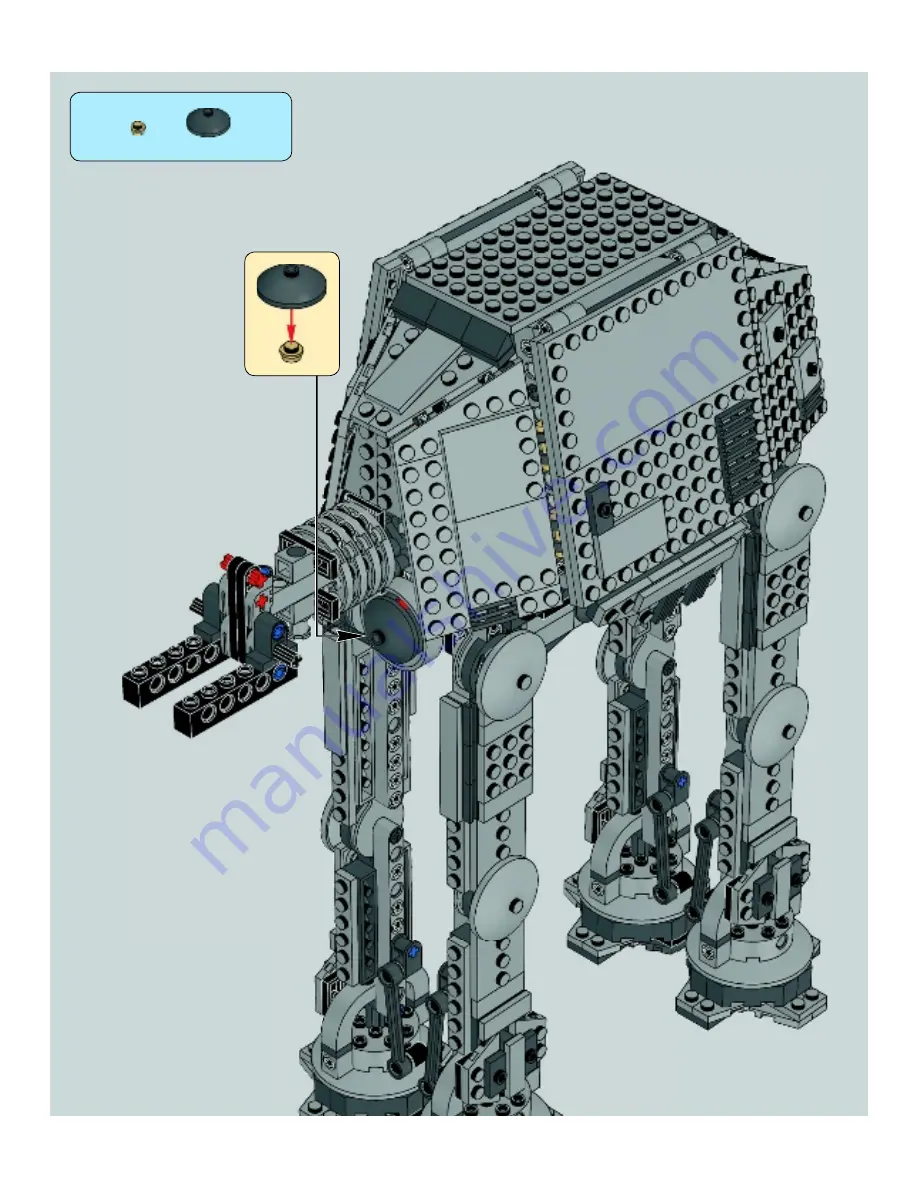 LEGO Star Wars 75054 Building Instructions Download Page 36