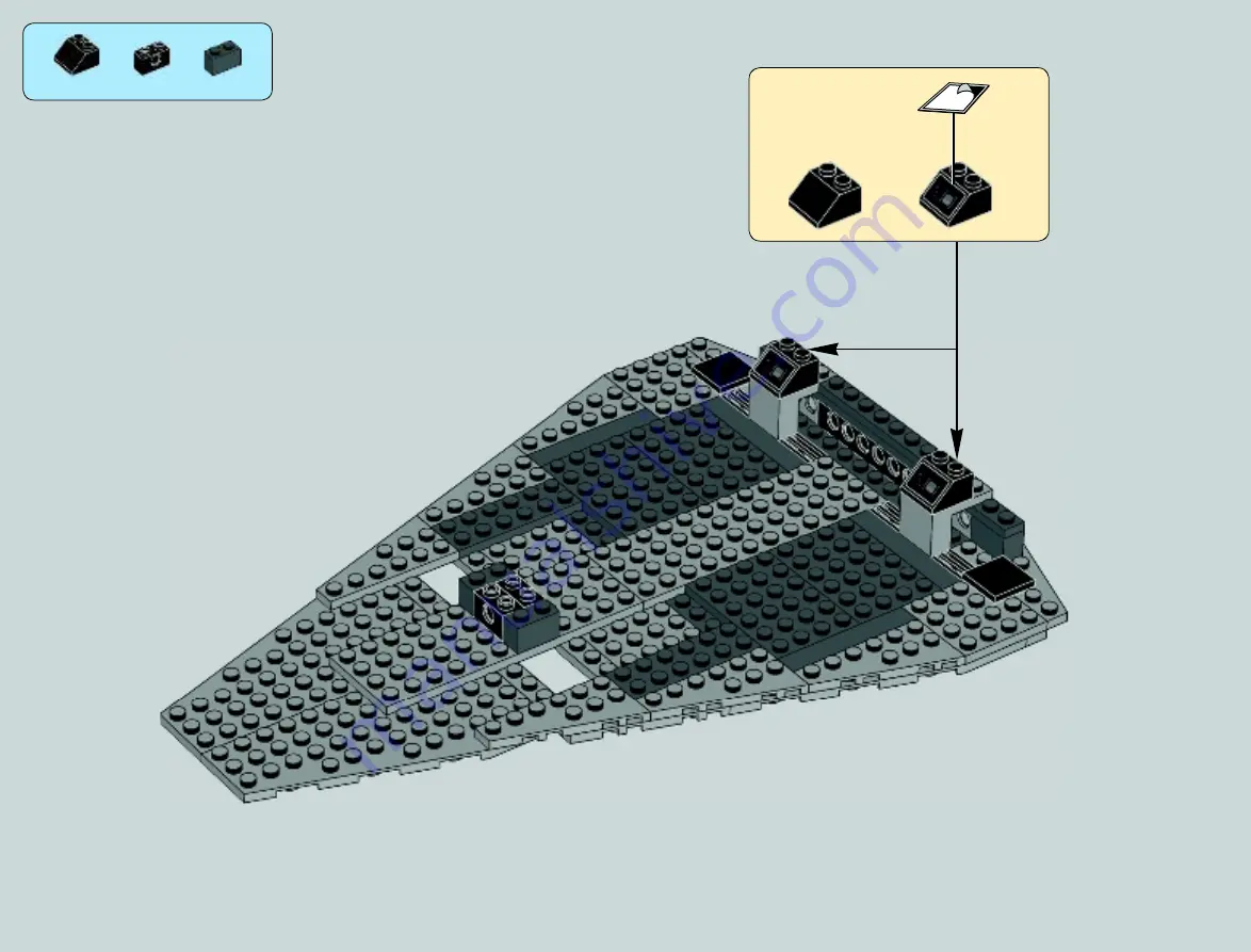 LEGO Star Wars 75055 Assembly Manual Download Page 18