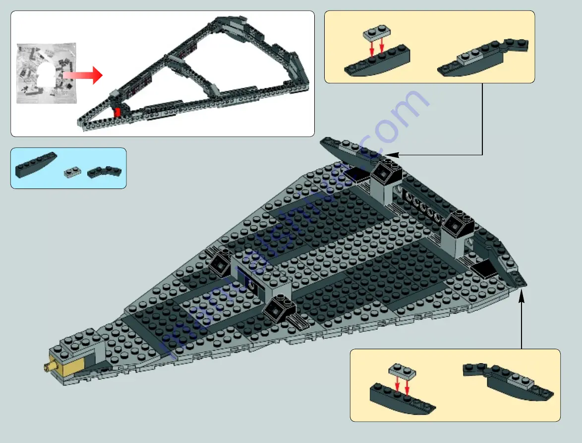 LEGO Star Wars 75055 Assembly Manual Download Page 26