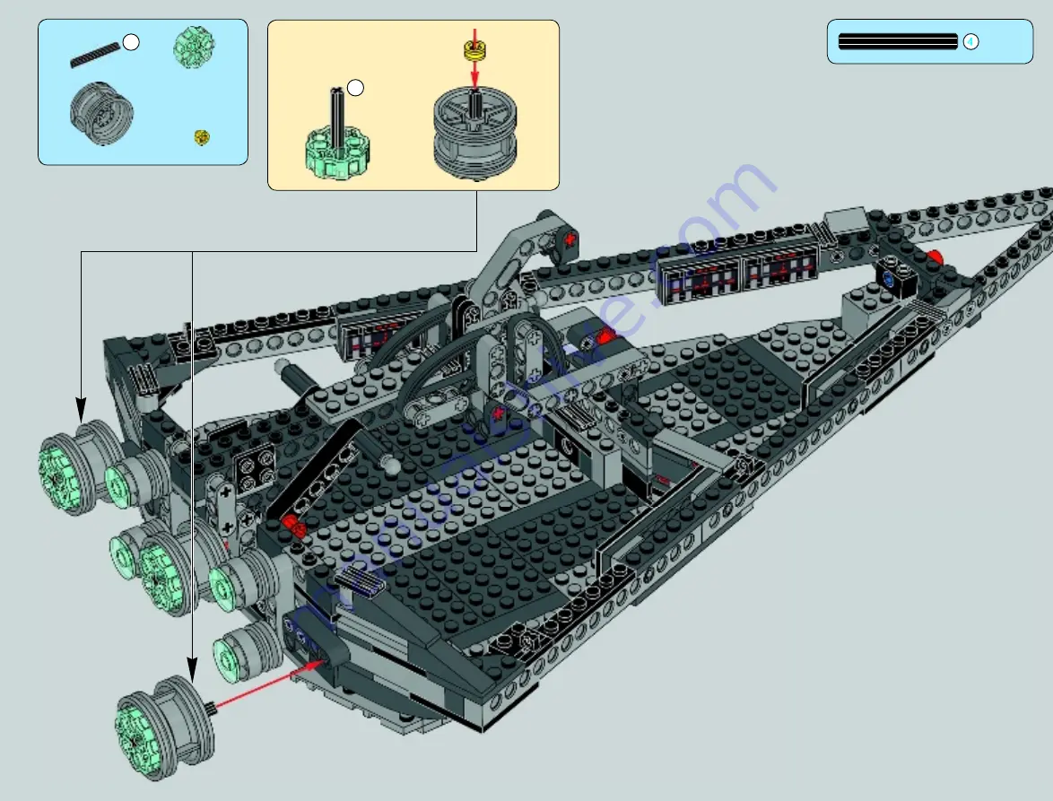 LEGO Star Wars 75055 Скачать руководство пользователя страница 71