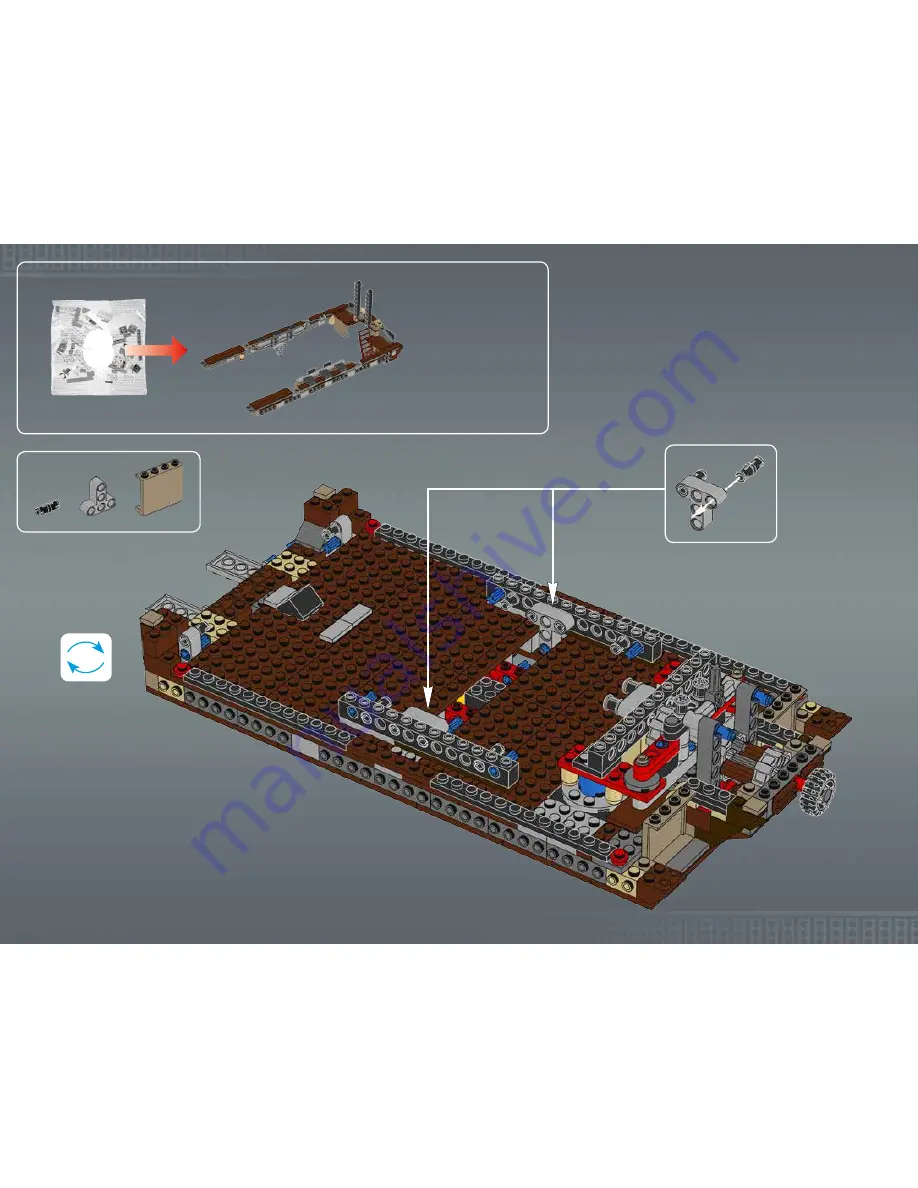 LEGO Star wars 75059 Assembly Manual Download Page 50