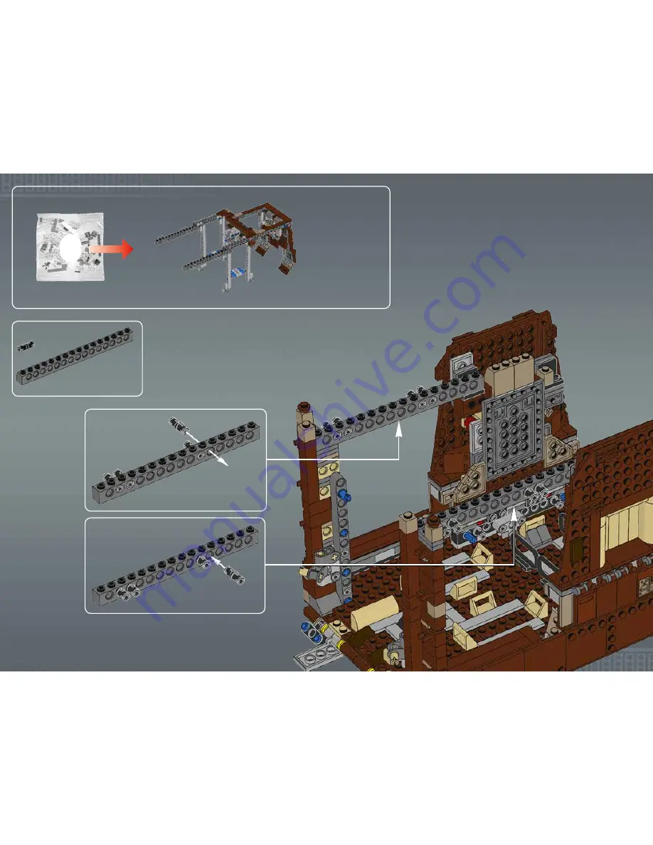 LEGO Star wars 75059 Assembly Manual Download Page 110