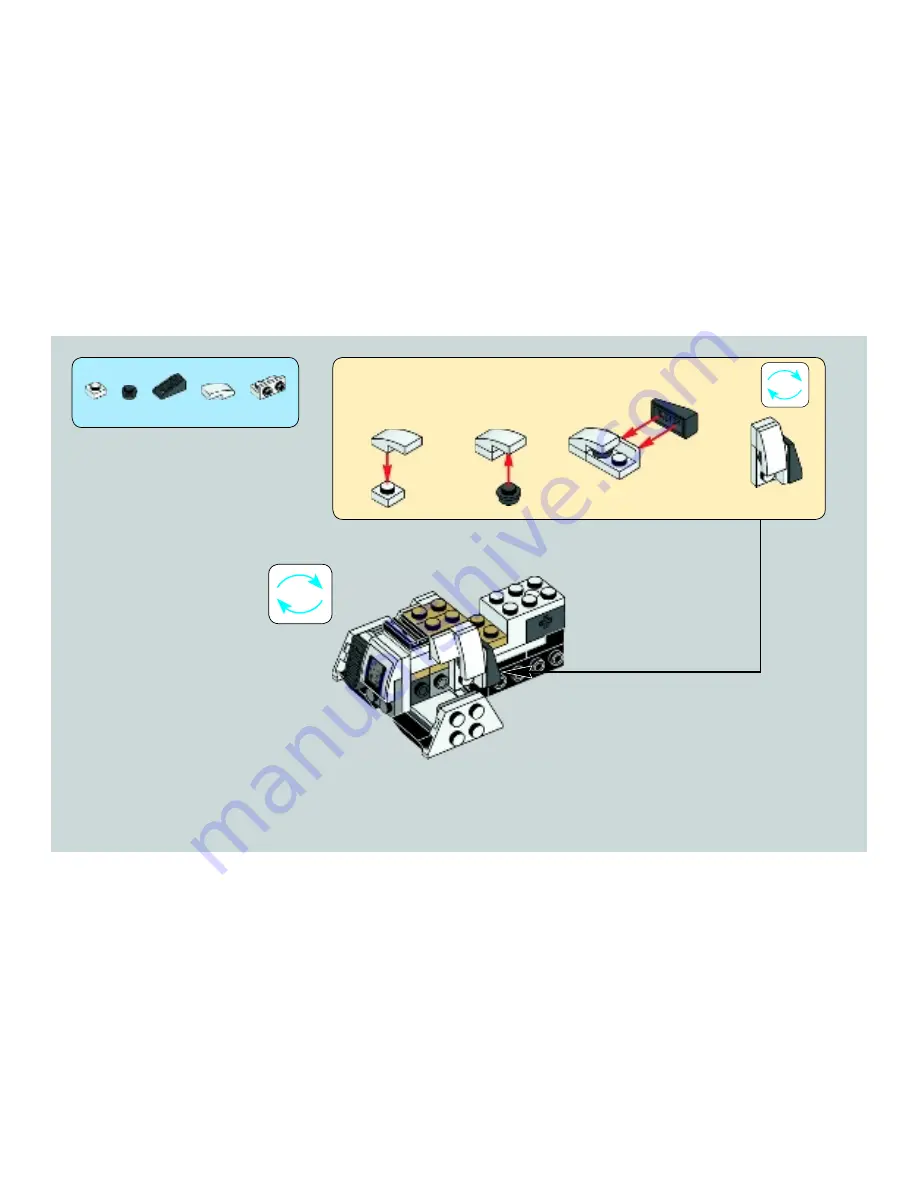 LEGO Star Wars 75090 Assembly Manual Download Page 44