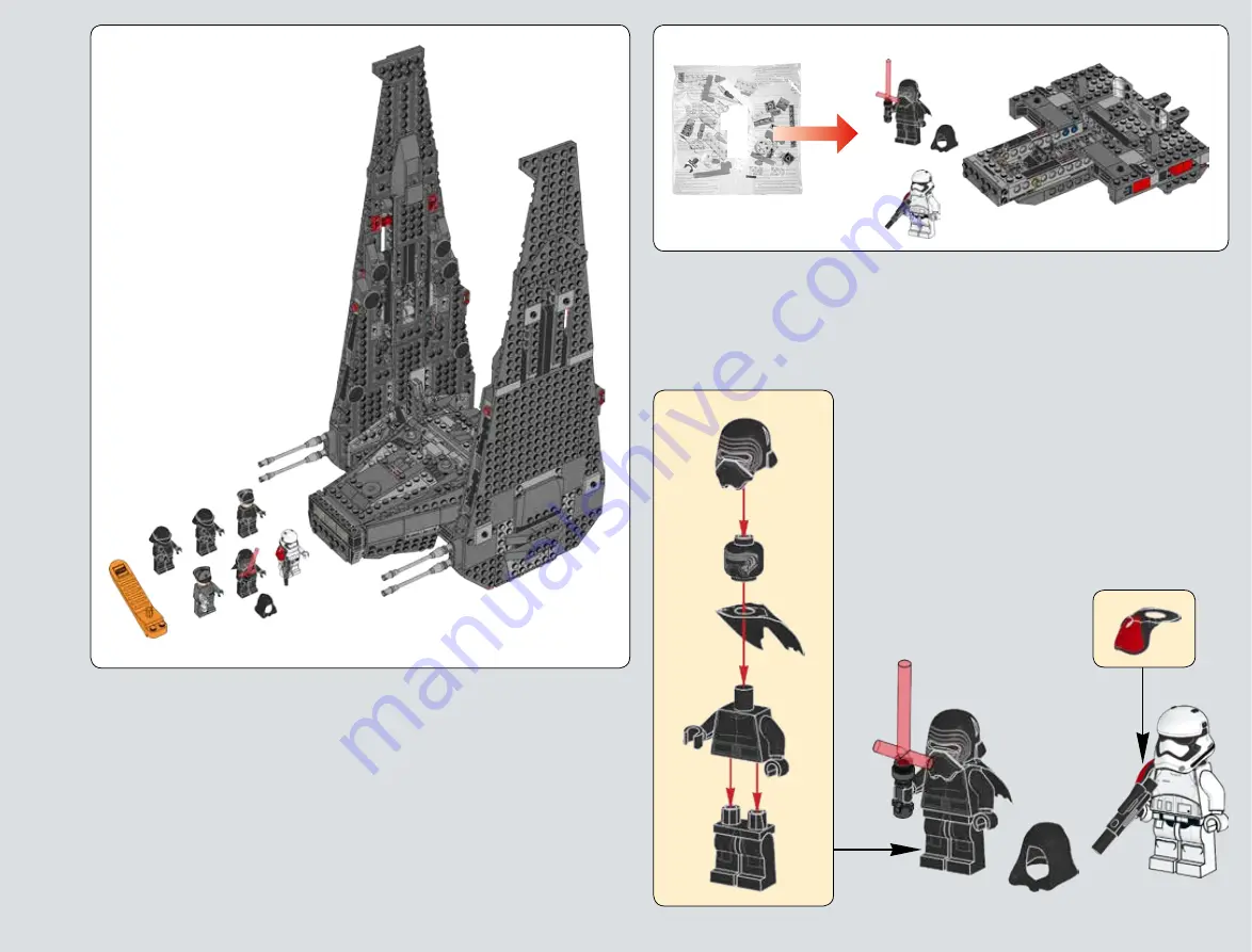 LEGO STAR WARS 75104 Building Instructions Download Page 3