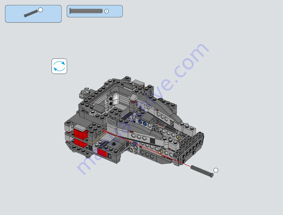 LEGO STAR WARS 75104 Скачать руководство пользователя страница 42