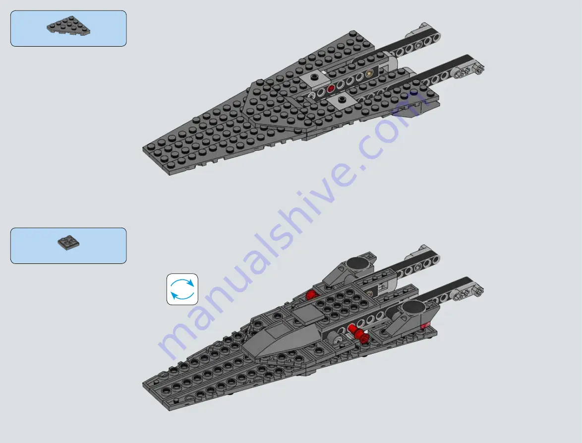 LEGO STAR WARS 75104 Building Instructions Download Page 136