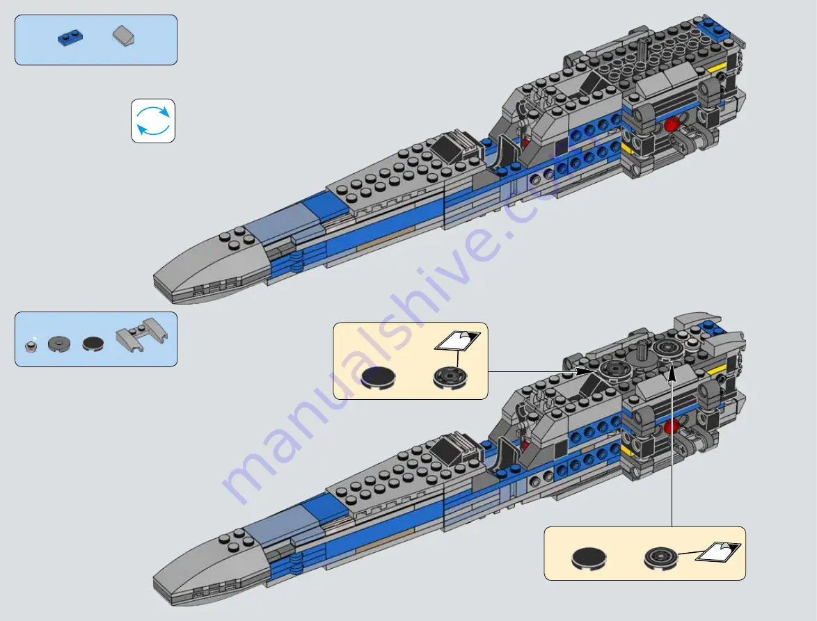 LEGO STAR WARS 75149 Building Instructions Download Page 40