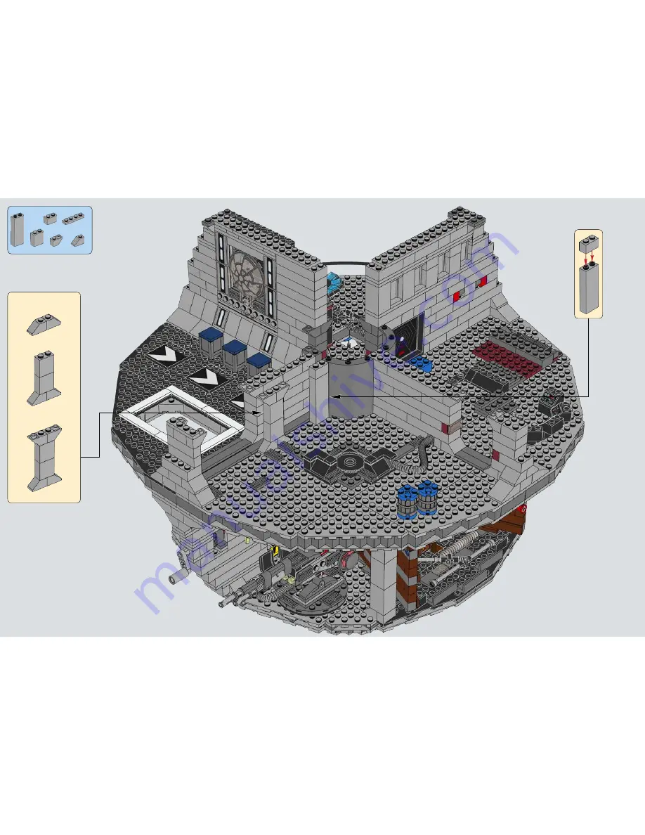 LEGO STAR WARS 75159 Скачать руководство пользователя страница 186