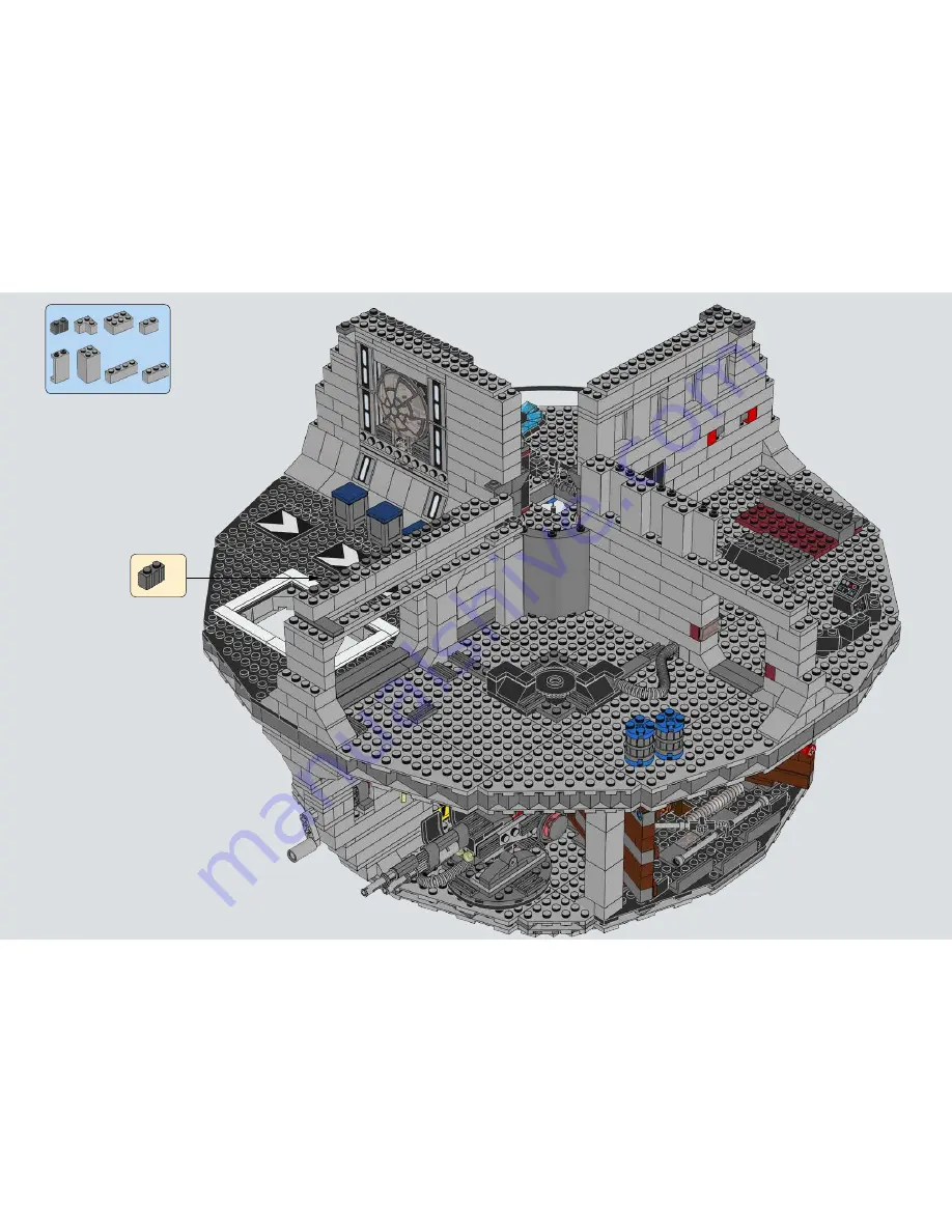 LEGO STAR WARS 75159 Building Instructions Download Page 189