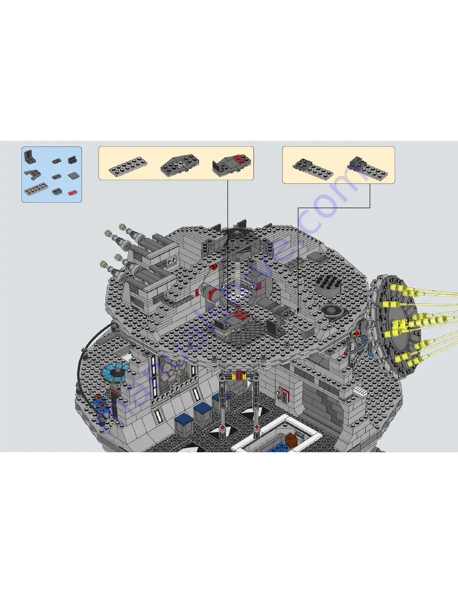 LEGO STAR WARS 75159 Скачать руководство пользователя страница 287