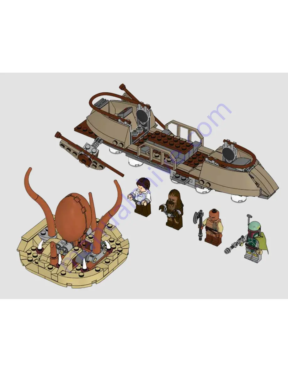 LEGO STAR WARS 75164 Building Instructions Download Page 61