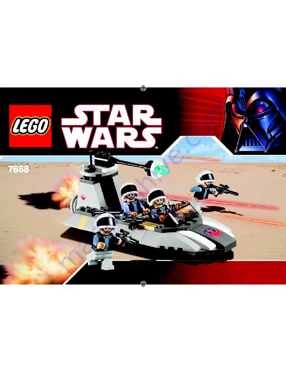 LEGO Star Wars 7668 Building Instructions Download Page 1