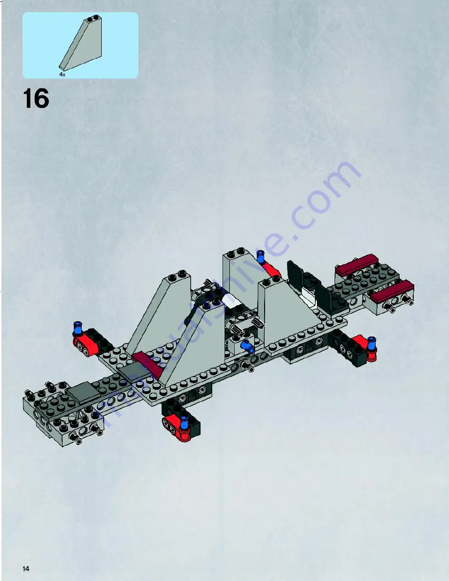 LEGO Star Wars 7675 Скачать руководство пользователя страница 14