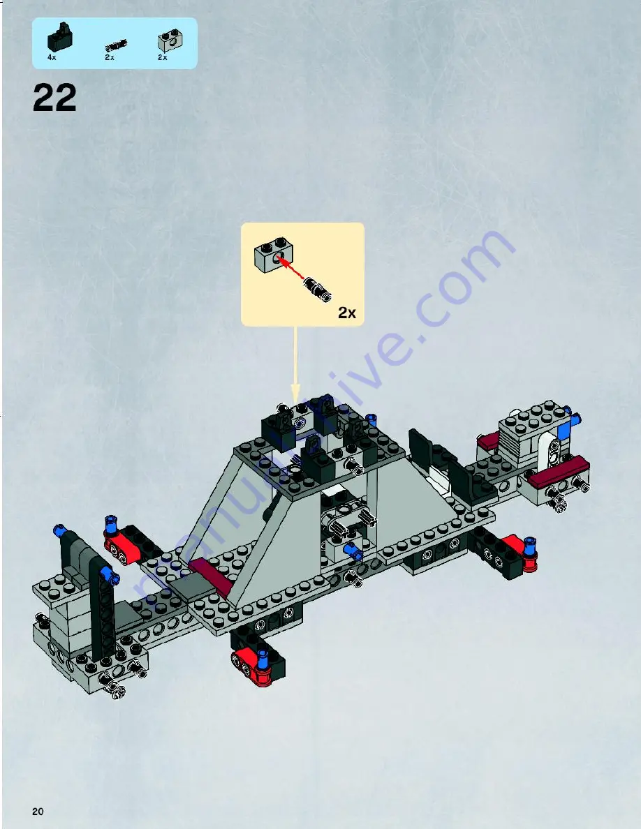 LEGO Star Wars 7675 Скачать руководство пользователя страница 20