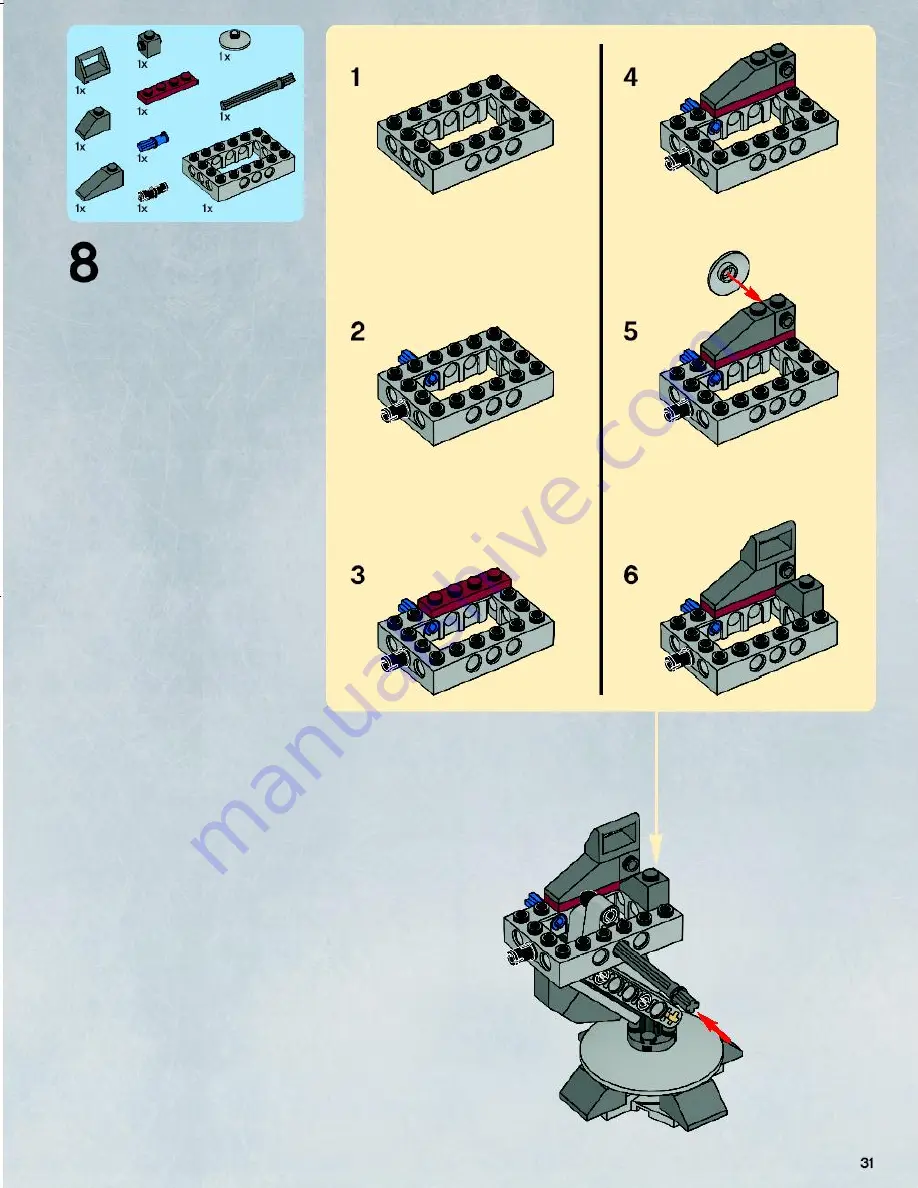 LEGO Star Wars 7675 Скачать руководство пользователя страница 31