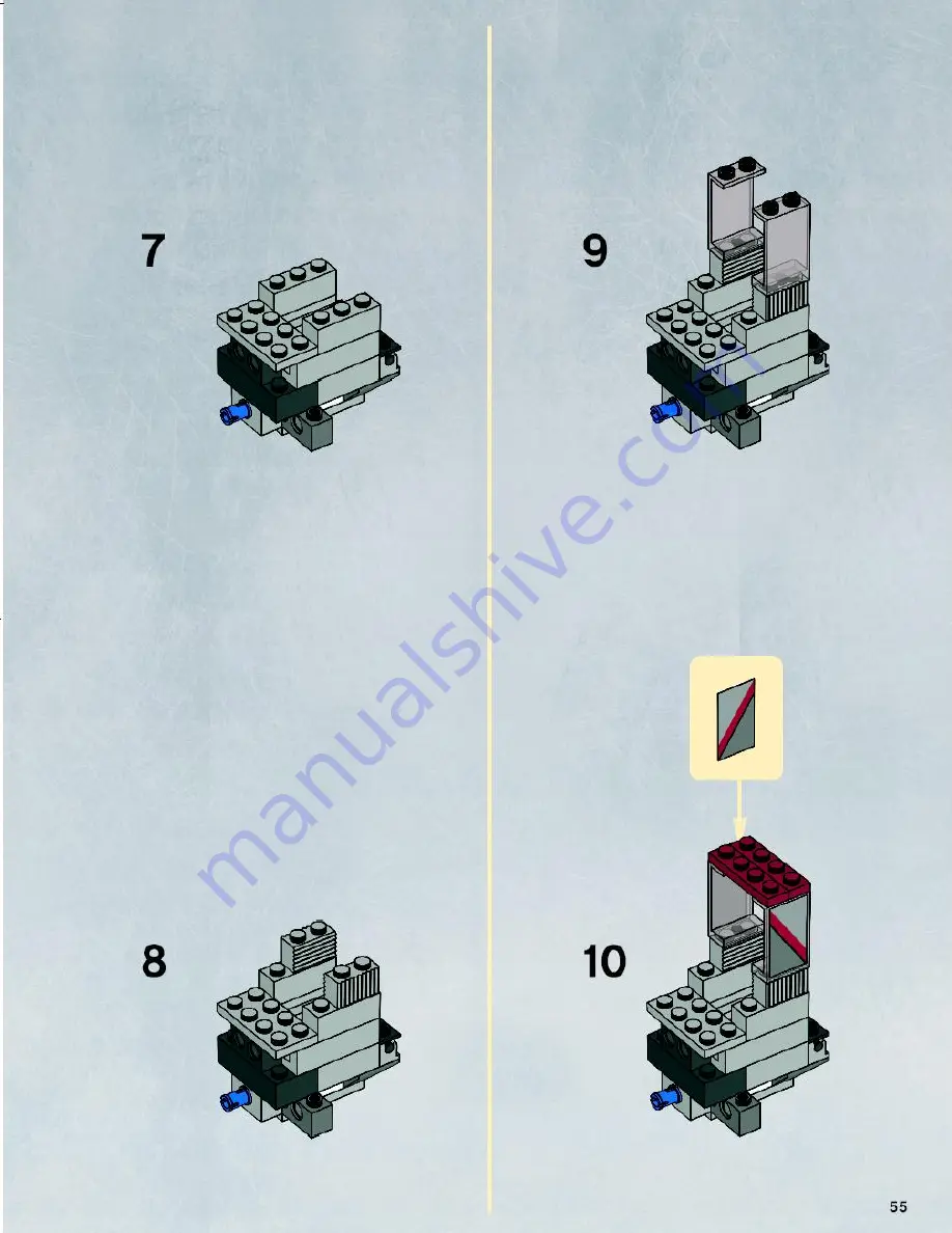 LEGO Star Wars 7675 Building Instructions Download Page 55